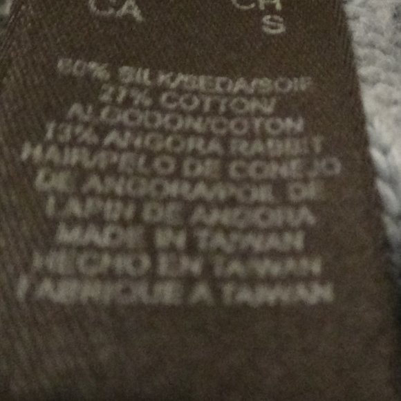 Light Blue Cable-Knit Sweater - Picture 7 of 7